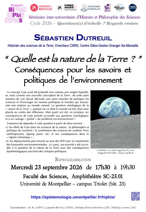 Détails de prochaine la conférence