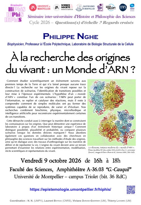 Détails de la conférence suivante