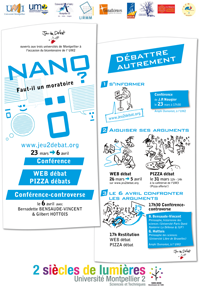 Affiche débat Nanos
